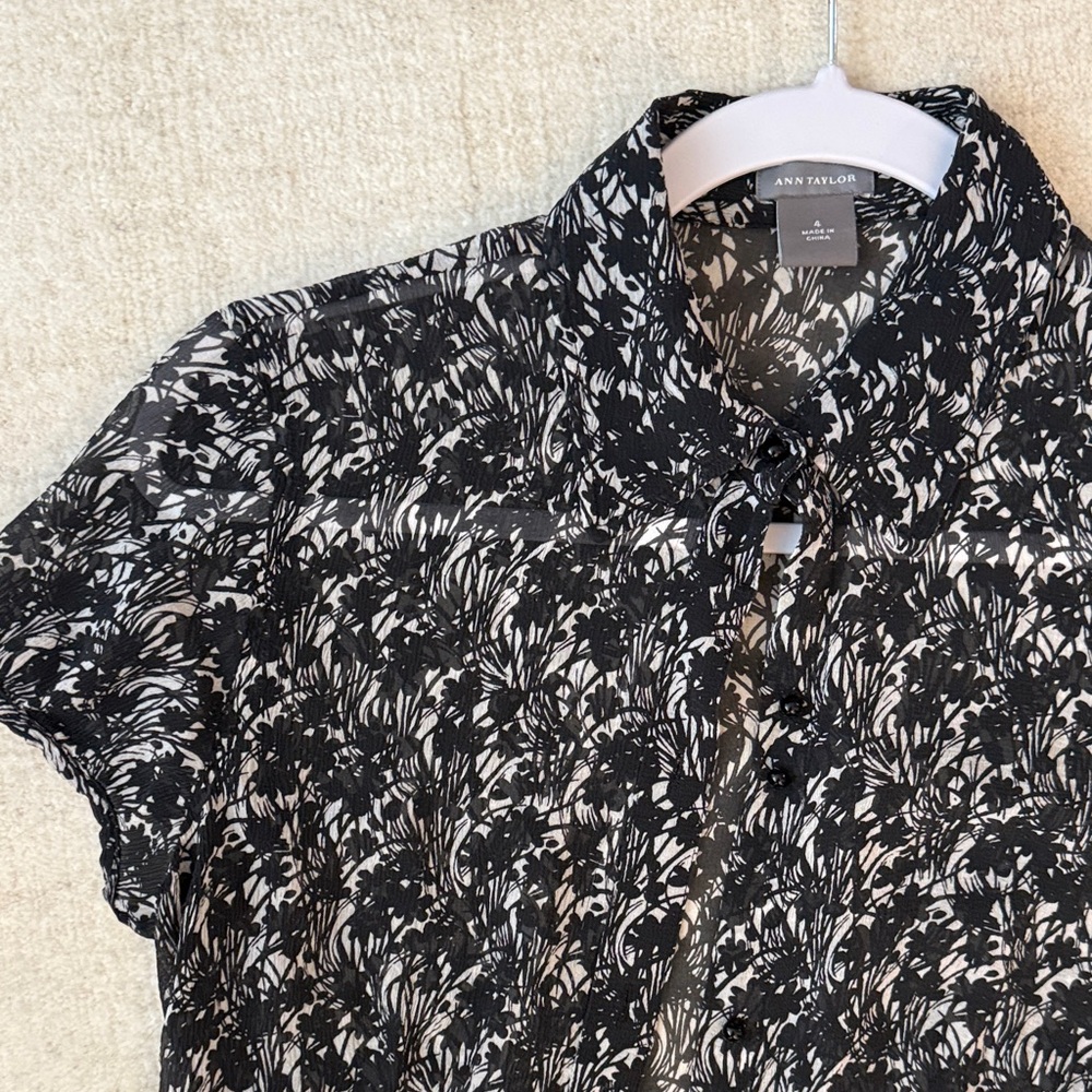 Ann Taylor Floral Top